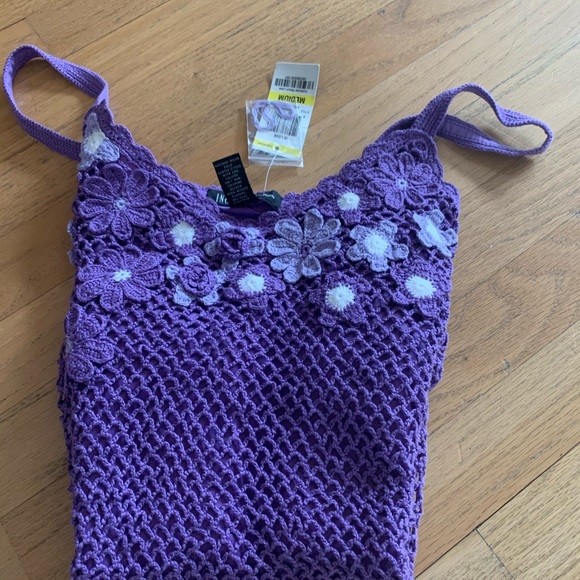 Crochet lined tank style - Picture 2 of 4
